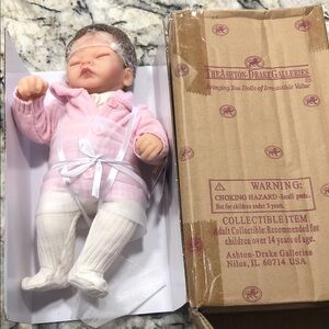Ashton-Drake Galleries Pink Baby Doll
